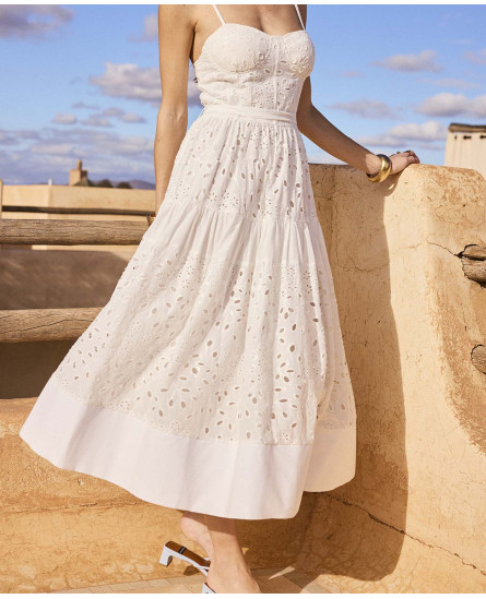 Guyana Robe - White