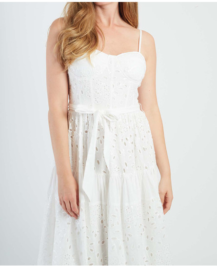 Guyana Robe - White