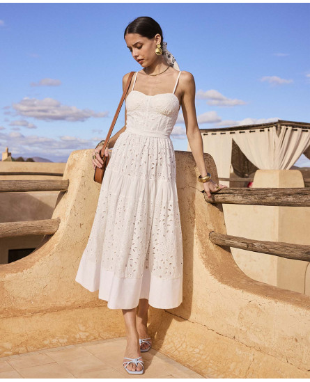 Guyana Robe - White