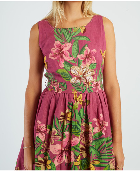 Montserrat Robe - Rose