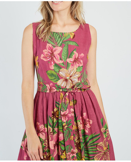 Montserrat Robe - Rose