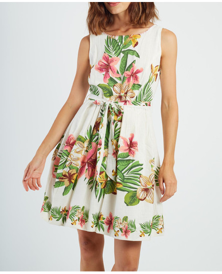Montserrat Robe - Ecru