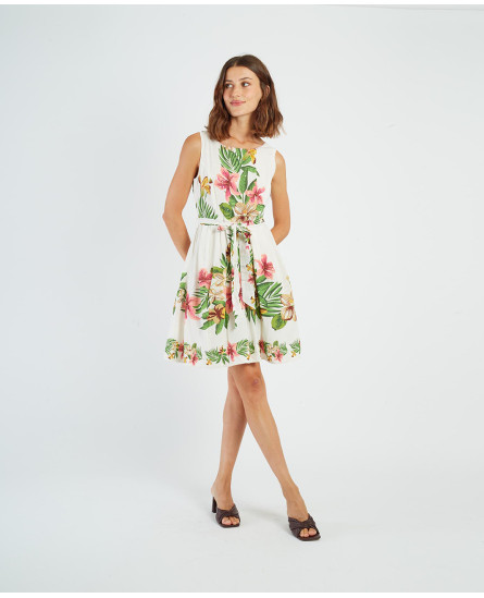 Montserrat Robe - Ecru