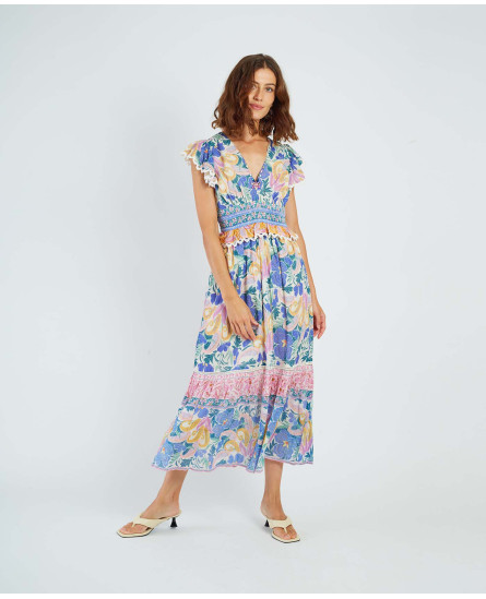 Mounia Robe -  Rose Pink