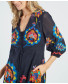Myosotis Robe - Black