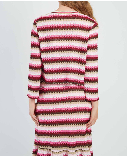 Patty Gillet Maille + Fiby Robe Maille - Pink