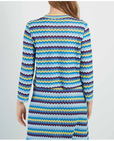 Patty Gillet Maille + Fiby Robe Maille - Blue