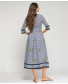 Palm Print Dress