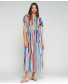Striped Dress-Multi
