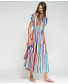 Striped Dress-Multi