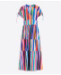 Striped Dress-Multi