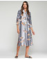 Multi Striped Shirt Dress