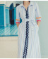 Blue Striped Shirt Dress
