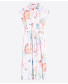 Shell Print Midi Dress