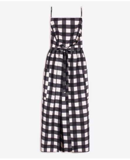 Black & White Gingham Dress