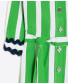 Green Striped Shirt Dress