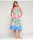 Coastel Print Shirt + Skirt