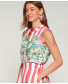 Coastel Print Shirt + Skirt