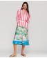 Coastel Printe Shirt Dress