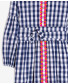 Gingham Shirt Dress