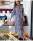 Gingham Shirt Dress