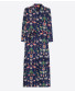 Jungle Print Shirt Dress