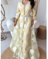 Kaftan Baby Yellow