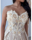 Pleated Golden Floral Dress