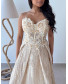 Pleated Golden Floral Dress