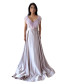 Frill Lace Collar Gown - Rose