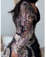 Peacock Formal Dress - Black