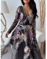 Peacock Formal Dress - Black