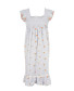 Summer Cherry Checks Dress - Blue