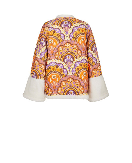 Jacket combination with prints