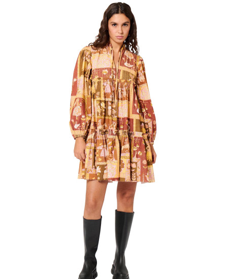Medieval Dress Brown