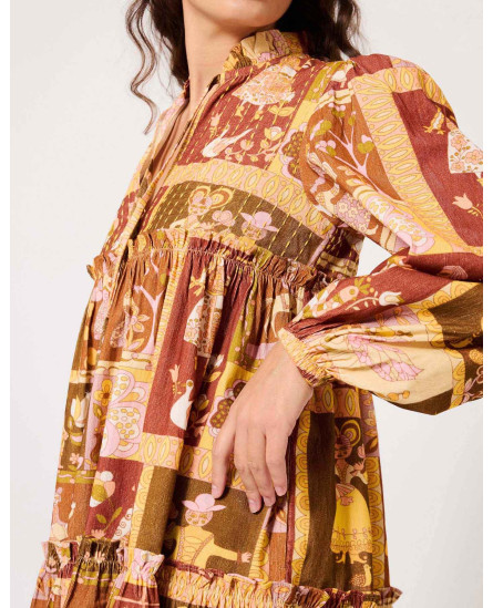 Medieval Dress Brown