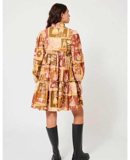 Medieval Dress Brown