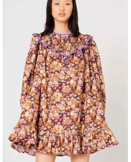 Flora Crepe Dress