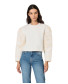 Embossed Work White Top