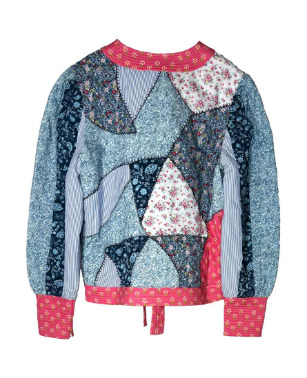 Quilted Top with belt