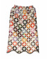 White Skirt Mosaic Kantha Art