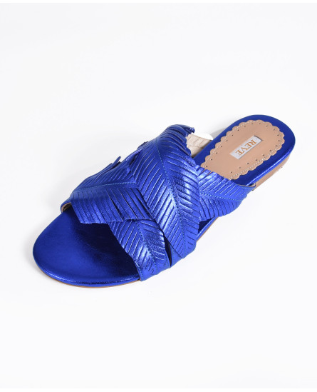 Shoes 3107 Metallic Blue