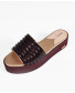 Brown Wedges Platform Heels